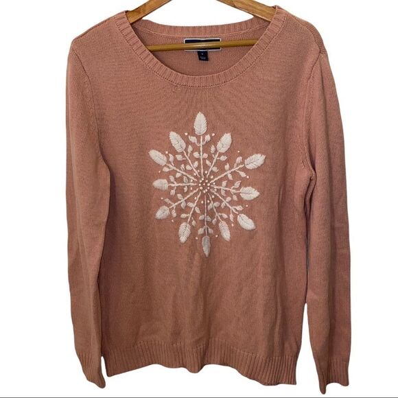 Karen Scott Sweaters - 💎 Karen Scott || Pink Sweater || Small